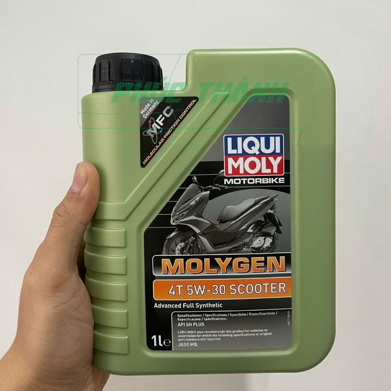 Nhớt Xe Tay Ga Cao Cấp LIQUI MOLY MOLYGEN 4T 5W30 SCOOTER 800ml/1L Sản Xuất Tại Đức - Chính Hãng