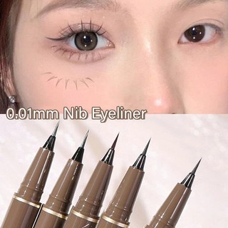 Bút Chì Bạc Hà Ngọt Ngào Màu Siêu Mỏng Bút Kẻ Mắt Nước Bền Lâu Trang Điểm Mắt Không Thấm Nước Màu 01