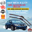 Gạt Mưa Ô Tô NISSAN NAVARA, X-TRAIL, ALMERA, SUNNY, TEANA, LIVINA Silicon 4 Lưỡi Gạt Sạch Êm. NS 4 L