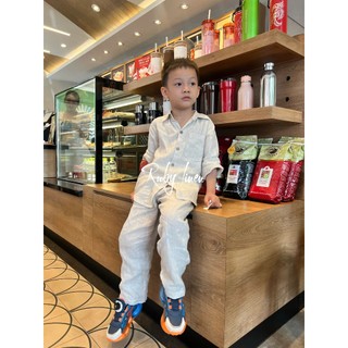 Quần dài chất liệu 100% Linen washed cho bé trai từ 3-11 tuổi. [JUNE LINEN-KIDS] #VQD01
