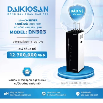Máy lọc nước RO X-SILVER nóng nguội lạnh Daikiosan DN303