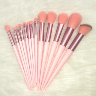 Set 13 Cọ Trang Điểm Lông Mềm Mịn Chuyên Dụng Full Makeup Kèm Túi Nhung