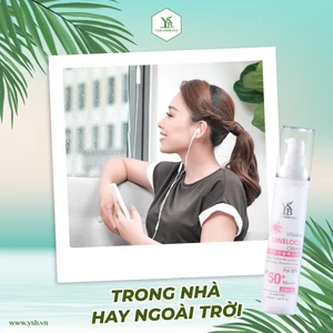 Kem Chống Nắng Vitamin YSB SPF50+/PA++++ - Nâng Tone, Kiềm Dầu, Chống Ánh Sáng Xanh (50ml)