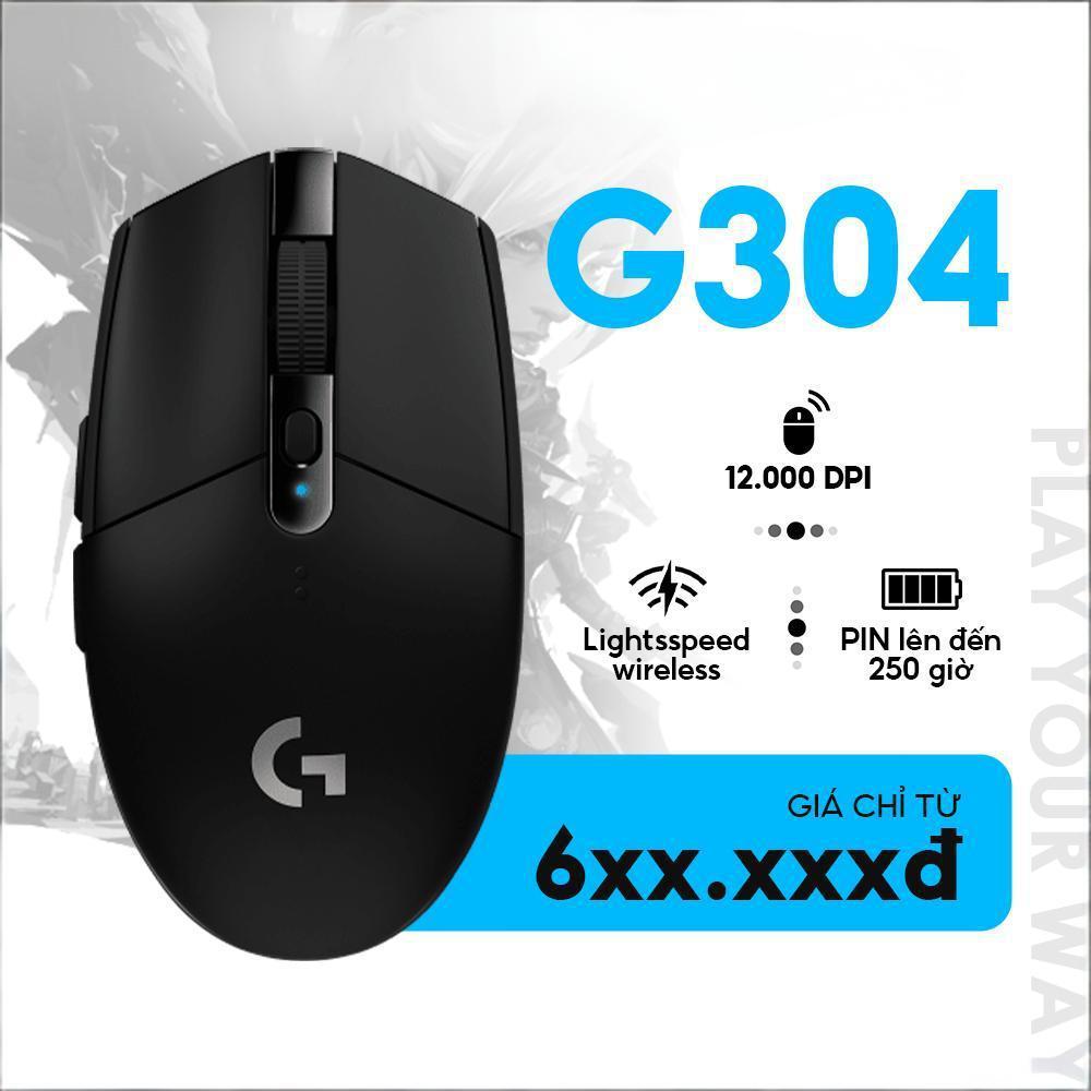 Chuột Gaming Không Dây Logitech G304 - DPI 12000, Nhẹ, 6 nút lập trình ...