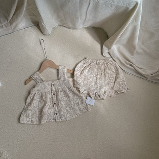 Bộ đồ bé gái xinh phong cách vintage
