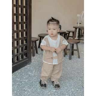 Set đồ bé trai phong cách Hàn Quốc