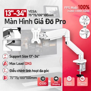 Giá Đỡ Màn Hình Arm Màn Hình Trắng/Đen 13-34 inch 2-10KG Xoay 360° điều chỉnh đa hướng