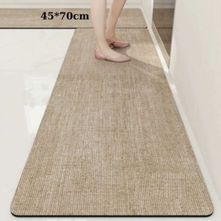 Thảm Bếp Cao Cấp Chống Trượt, Thảm Nhà Bếp Silicon bộ 2 Thấm Nước 45X70 VÀ 45x120 cm D1986