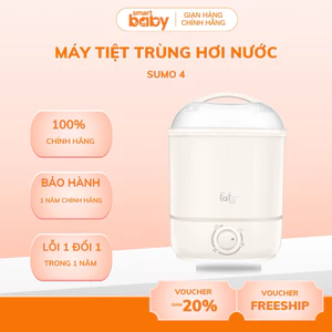Máy tiệt trùng hơi nước sấy khô Fatz baby Sumo 4 - FB4916BK Fatz Baby