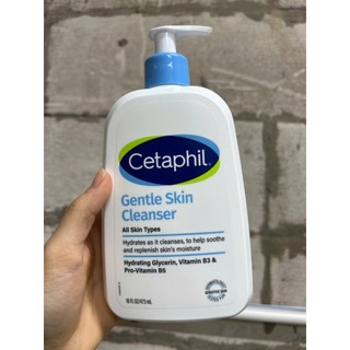 Sữa Rửa Mặt Cetaphil Gentle Skin Cleanser Cho Da Nhạy Cảm Da Mụn 473ml