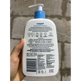 Sữa Rửa Mặt Cetaphil Gentle Skin Cleanser Cho Da Nhạy Cảm Da Mụn 473ml