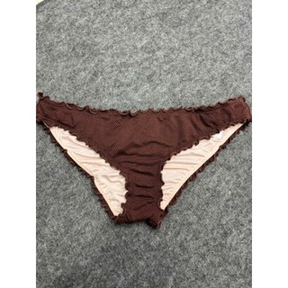 (Size S) Quần bơi quần bikini đi biển dáng tam giác viền bèo gợi cảm hàng xuất dư hãng SHADE and SHORE