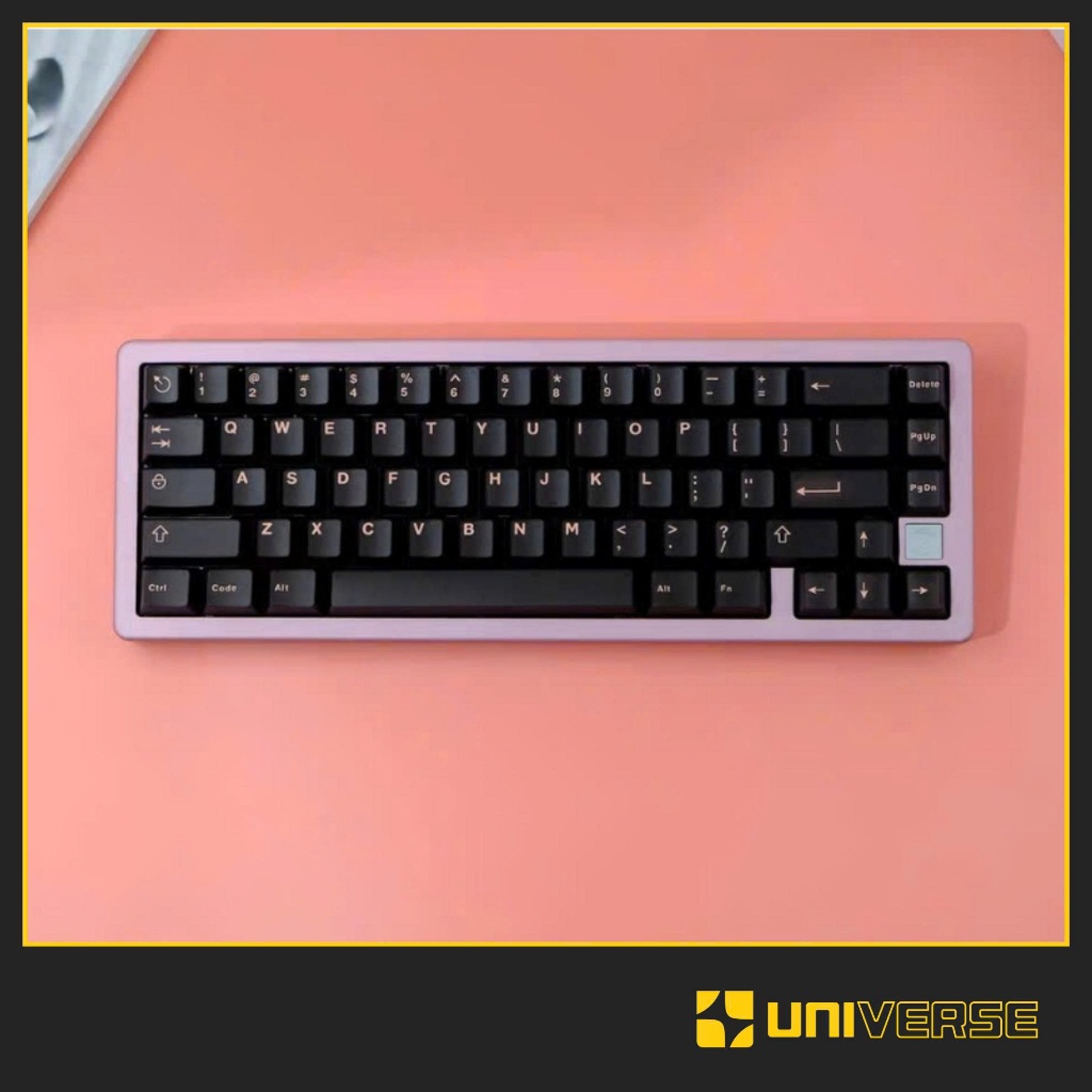 Keycap Affield Đen Hồng Keycap ABS Doubleshot Profile OEM 121 Nút Bàn ...