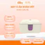 Máy ủ ấm và tiệt trùng UVC-LED khăn giấy ướt cho bé Fazt baby Warm 5 (Màu be) - bảo hành 1 năm