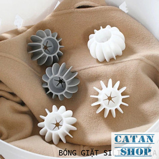 Bóng Giặt Silicone Chống Rối Quần Áo,Bóng Giặt Khía Cỡ Lớn Chống Ma Sát Giảm Nhăn-GD979-BongGiatKhia