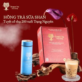Trà sữa Shan Tuyết cổ thụ 200 tuổi Trạng Nguyên - Hương thơm ngọt hậu tự nhiên - Dạng gói pha tiện lợi Dragon Tea
