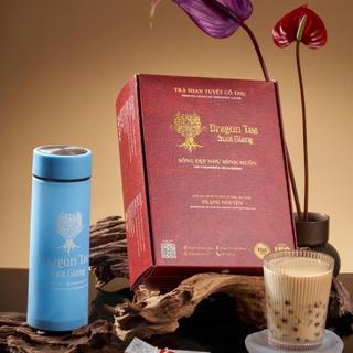 Trà sữa Shan Tuyết cổ thụ 200 tuổi Trạng Nguyên - Hương thơm ngọt hậu tự nhiên - Dạng gói pha tiện lợi Dragon Tea