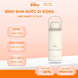 Bình đun và hâm nước pha sữa di động Mini Smart 12 Plus FB3632FD Fatz Baby