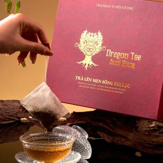 Trà sữa Shan Tuyết cổ thụ 200 tuổi Steve Jobs Plus Dragon Tea tiện lợi ngọt sâu tự pha
