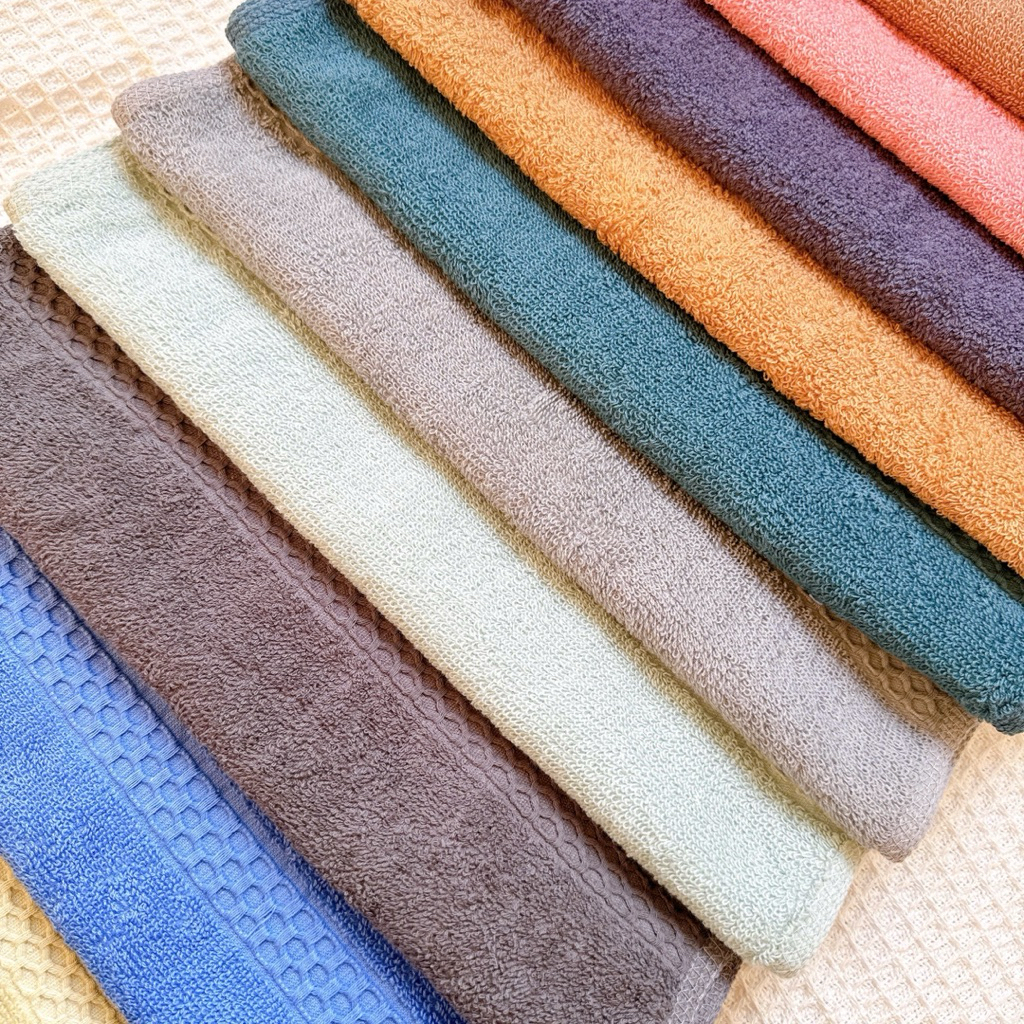 Khăn Gội Đầu Phúc An Towel 40x80cm 100% Cotton Cao Cấp, Khăn Quấn Tóc Mềm Mại Thấm Hút Nhanh, An Toàn Không Kích Ứng