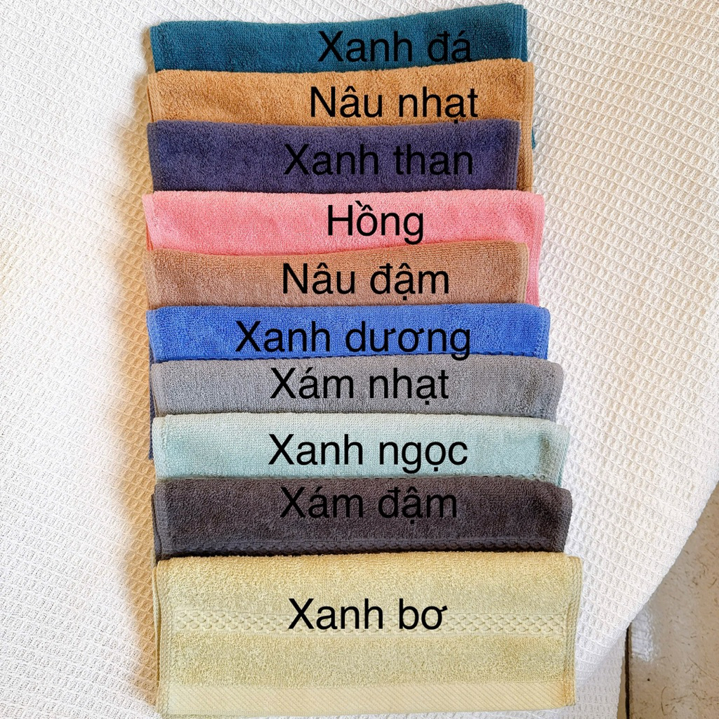 Khăn Gội Đầu Phúc An Towel 40x80cm 100% Cotton Cao Cấp, Khăn Quấn Tóc Mềm Mại Thấm Hút Nhanh, An Toàn Không Kích Ứng