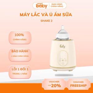 Máy lắc và giữ ấm bình sữa thông minh cho bé Shake 2- FB3911HB Fatz Baby