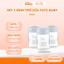 Bộ 3 bình trữ sữa 150ml Fatz Baby FB0120N