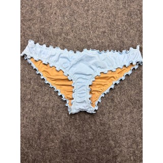 (Size L) Lẻ quần bơi quần bikini đi biển dáng tam giác viền bèo gợi cảm hàng xuất dư hãng SHADE and SHORE
