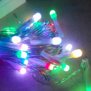 Dây Đèn Led Trang Trí Nhấp nháy Chớp Đủ Màu  8m Đèn Led HẠT GẠO Ánh Sáng Lung Linh