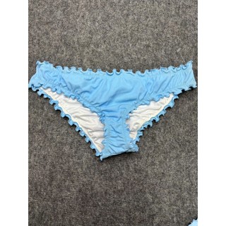 (Size L) Lẻ quần bơi quần bikini đi biển dáng tam giác viền bèo gợi cảm hàng xuất dư hãng SHADE and SHORE