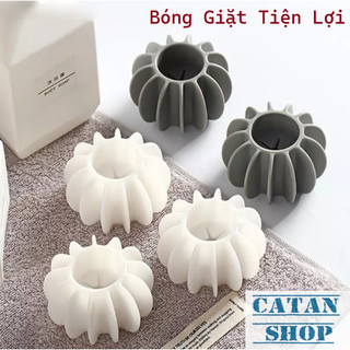 Bóng Giặt Silicone Chống Rối Quần Áo,Bóng Giặt Khía Cỡ Lớn Chống Ma Sát Giảm Nhăn-GD979-BongGiatKhia