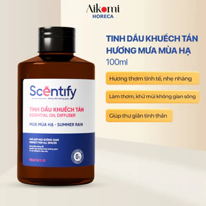Tinh dầu thơm phòng Scentify hương Mưa Mùa Hạ 100 ml, tinh dầu khuếch tán hương thơm không gian sống