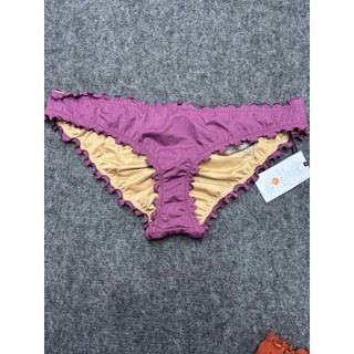 (Size L) Lẻ quần bơi quần bikini đi biển dáng tam giác viền bèo gợi cảm hàng xuất dư hãng SHADE and SHORE