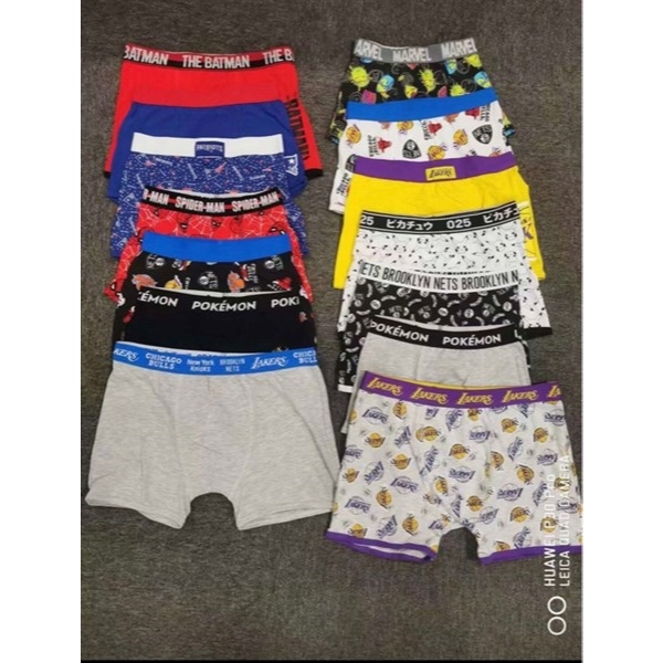 Sịp Đùi Bé Trai Cotton Mềm Mịn, Co Giãn 4 Chiều, Nhiều Màu, Nhiều Size - Set 3 Cái