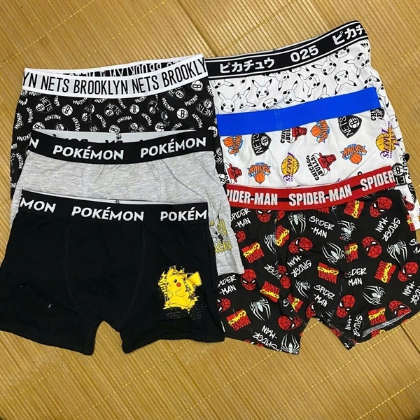 Sịp Đùi Bé Trai Cotton Mềm Mịn, Co Giãn 4 Chiều, Nhiều Màu, Nhiều Size - Set 3 Cái