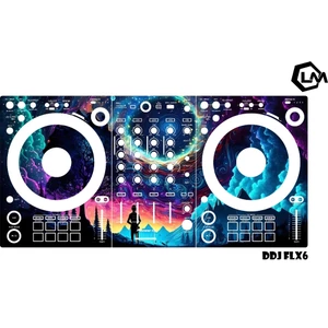 Tấm Dán Skin DJ DDJ FLX6, Skin In Theo Yêu Cầu IB Shop Để Gửi Mẫu