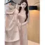 Đầm hai dây màu hồng ngọt ngào và mát mẻ với nơ 3D dành cho nữ, thích hợp cho mùa xuân và mùa hè