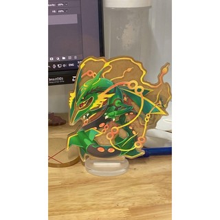 Mô hình Standee Tượng Bằng Acrylic In Theo Yêu Cầu Trang Trí Để Bàn Học Góc Làm Việc Anime Manga