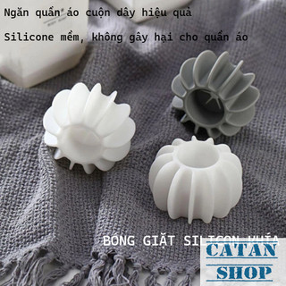 Bóng Giặt Silicone Chống Rối Quần Áo,Bóng Giặt Khía Cỡ Lớn Chống Ma Sát Giảm Nhăn-GD979-BongGiatKhia