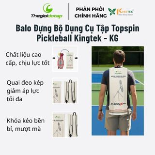 Balo Đựng Bộ Dụng Cụ Tập Topspin Pickleball Kingtek thế giới đồ tập