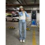 JN163 Jeans loe không ôm đùi, túi xéo