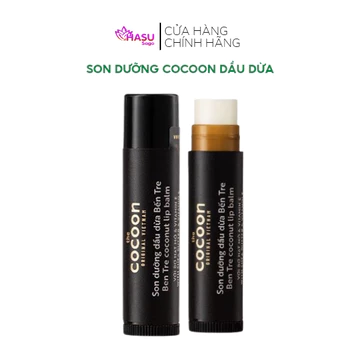 Son Dưỡng Cocoon Dầu Dừa Bến Tre Cocoon Coconut Lip Balm - Thỏi 5g
