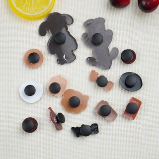 Bộ 14 Sticker, Charm 3D nhựa dẻo chủ đề Chó Pluto ngố gắn Dép Sục, Cá Sấu JB-297 Mita