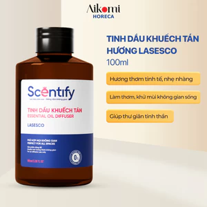 Tinh dầu thơm phòng Scentify hương Lasesco 100 ml, tinh dầu khuếch tán hương thơm không gian sống