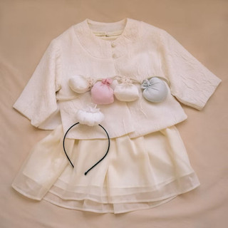 Dây buộc eo hanbok truyền thống màu sắc ngọt ngào