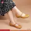 Giày da nữ quai ngang cao 2,5cm cao cấp siêu nhẹ, Giày da nữ nhẹ êm chân KOSU 22075 Nhật Bản