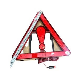 Đèn tam giác điện, đèn tam giác cảnh báo 40x40x40cm dùng cho ô tô, xe tải