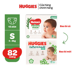[Live Độc Quyền] Combo 2 gói Tã quần Huggies Skin Perfect Mega Jumbo & Tã/Bỉm quần/dán NatureMade