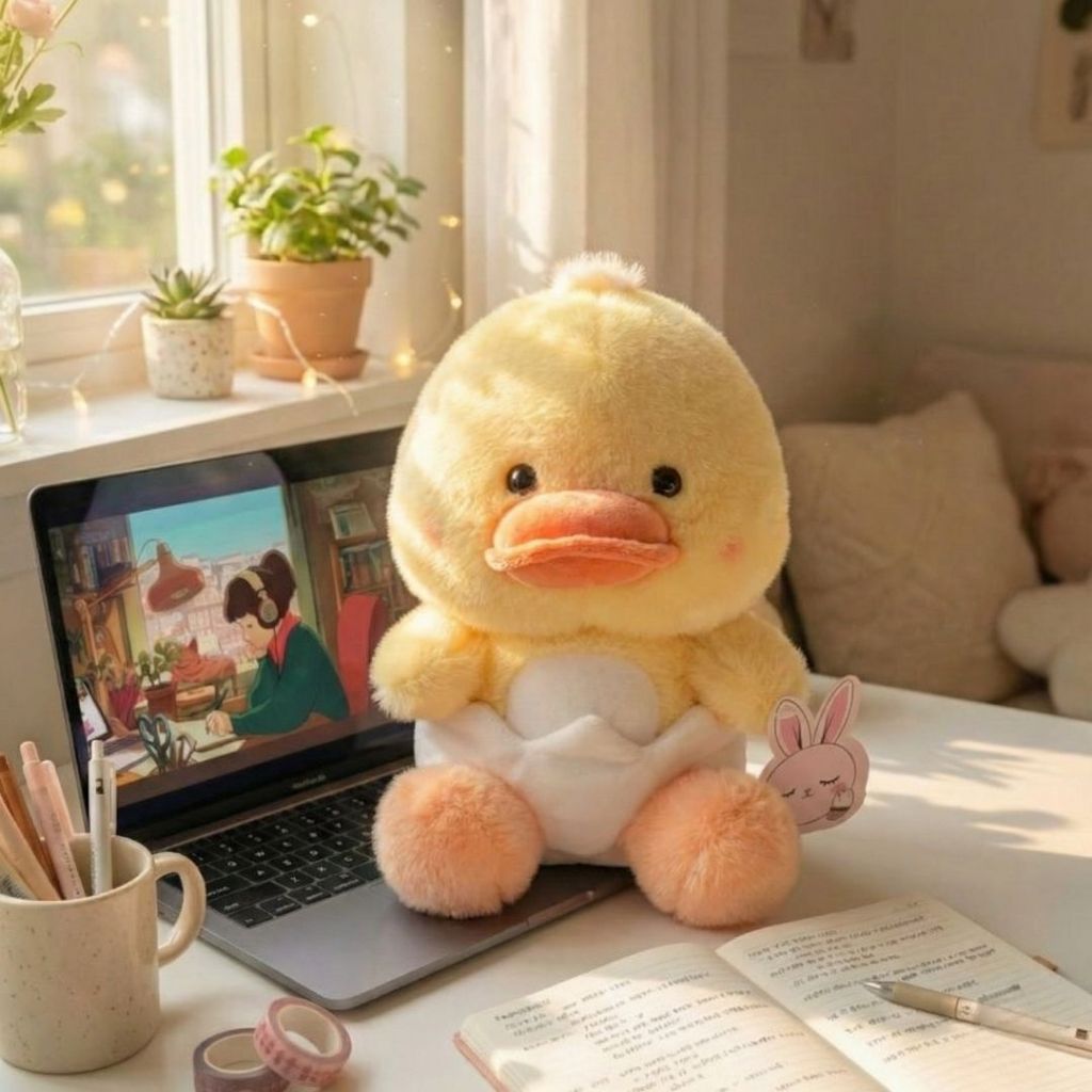 Gấu Bông Động Vật Khủng Long, Vịt Mặc Tã Trứng Size Mini Dễ Thương Làm Decor, Quà Tăng Cho Bé,Bạn Gái