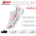 XTEP 2000KM 5.0 Giày chạy nam, sử dụng đế ngoài cấp hàng không D18 siêu bền, TPU cánh, chức năng giảm chấn ACE — ảnh 7